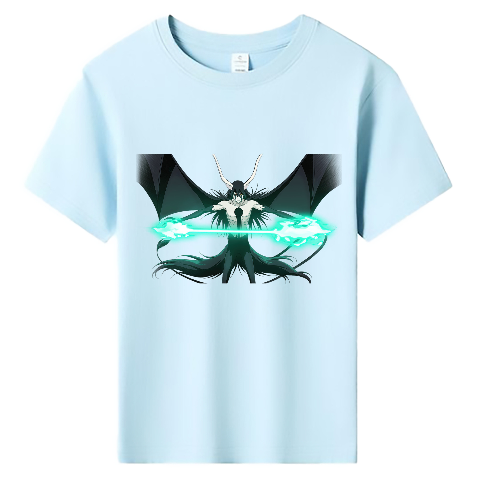 （画像用） ブリーチ ウルキオラ·シファー BLEACH Ulquiorra cifer 綿100％キッズTシャツ（フロントプリント）